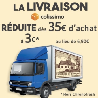 Livraison reduite à 3,45€